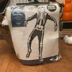 New Kids Costume X -Ray Skeleton 