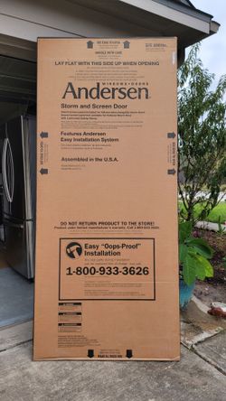 Andersen Storm and Screen Door