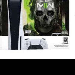 New, sealed box.  Includes one controller and game MW2.