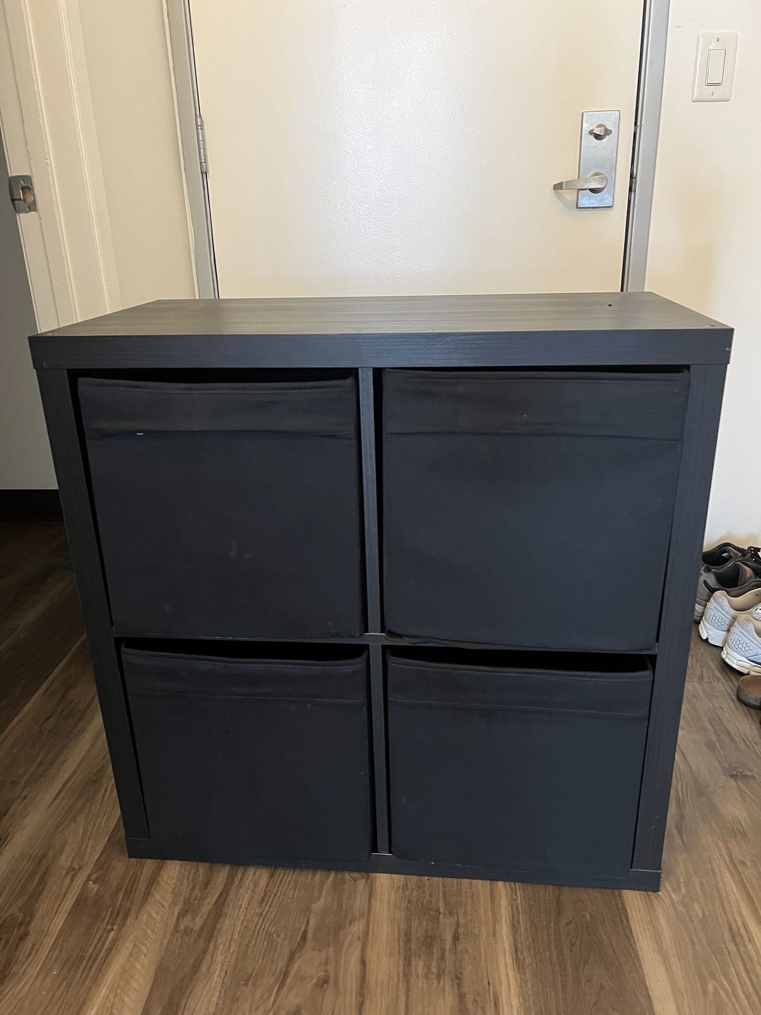 4 Storage Drawer (Black)