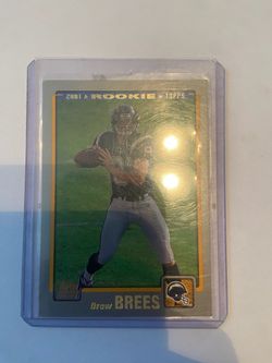 Drew Brees Charger Rookie Card