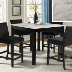 Dining Table Set. Counter Height. Different Colors