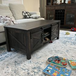 Modern Wood Coffee Table 
