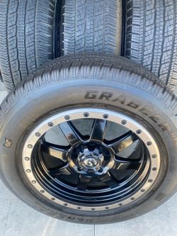 Tundra Fuel wheels and Tires