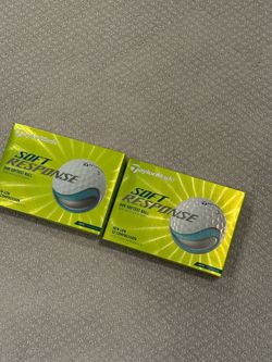 TAYLORMADE SOFT RESPONSE GOLF BALLS White 2 Dozen 24 Balls NEW IN BOX
