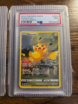 Pokémon Pikachu Crown Zenith: Galarian Gallery PSA 10