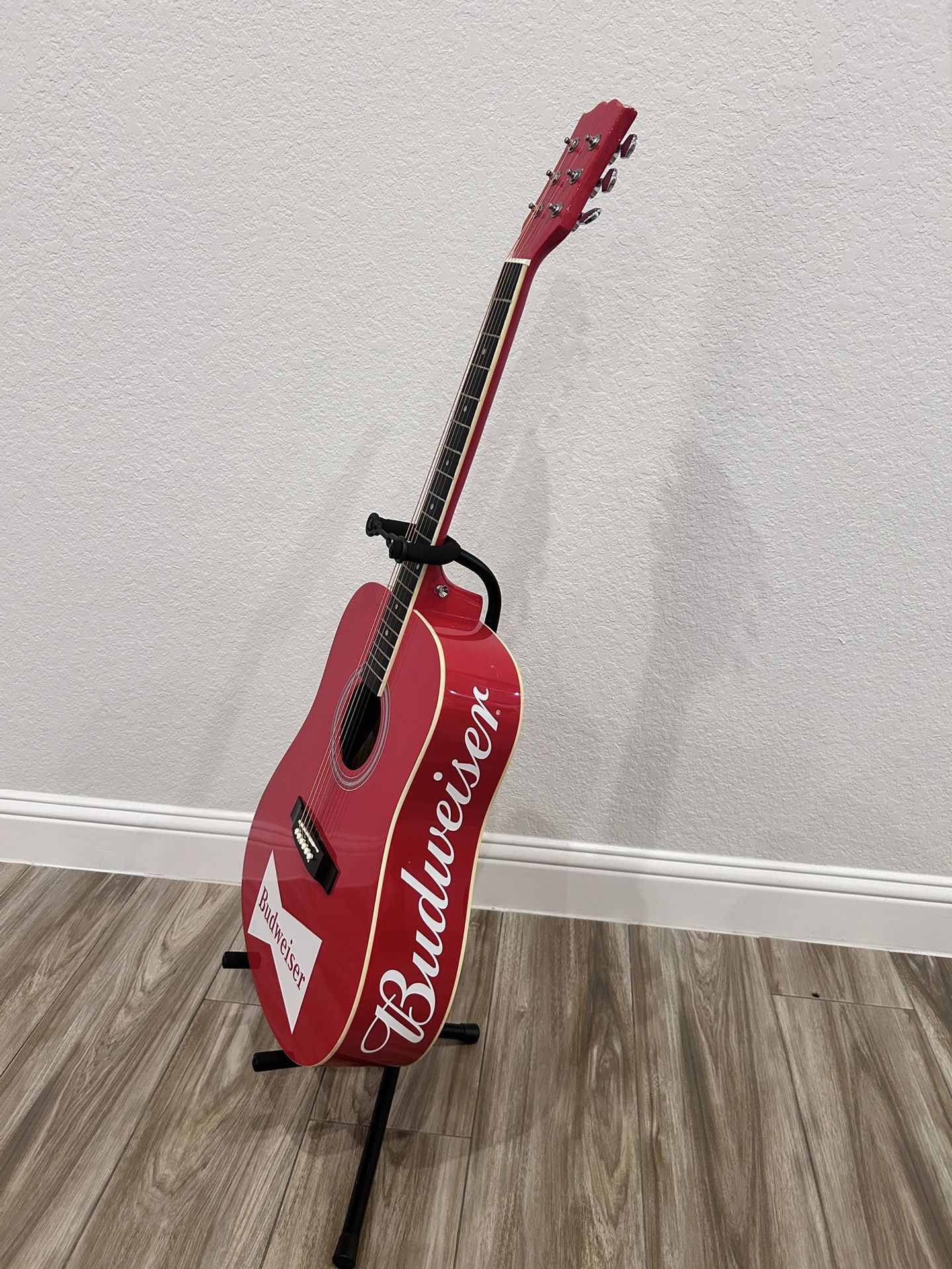 Budweiser Acoustic Guitar