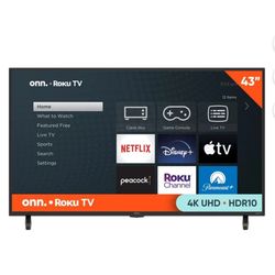 43 Inch ONN ROKU TV