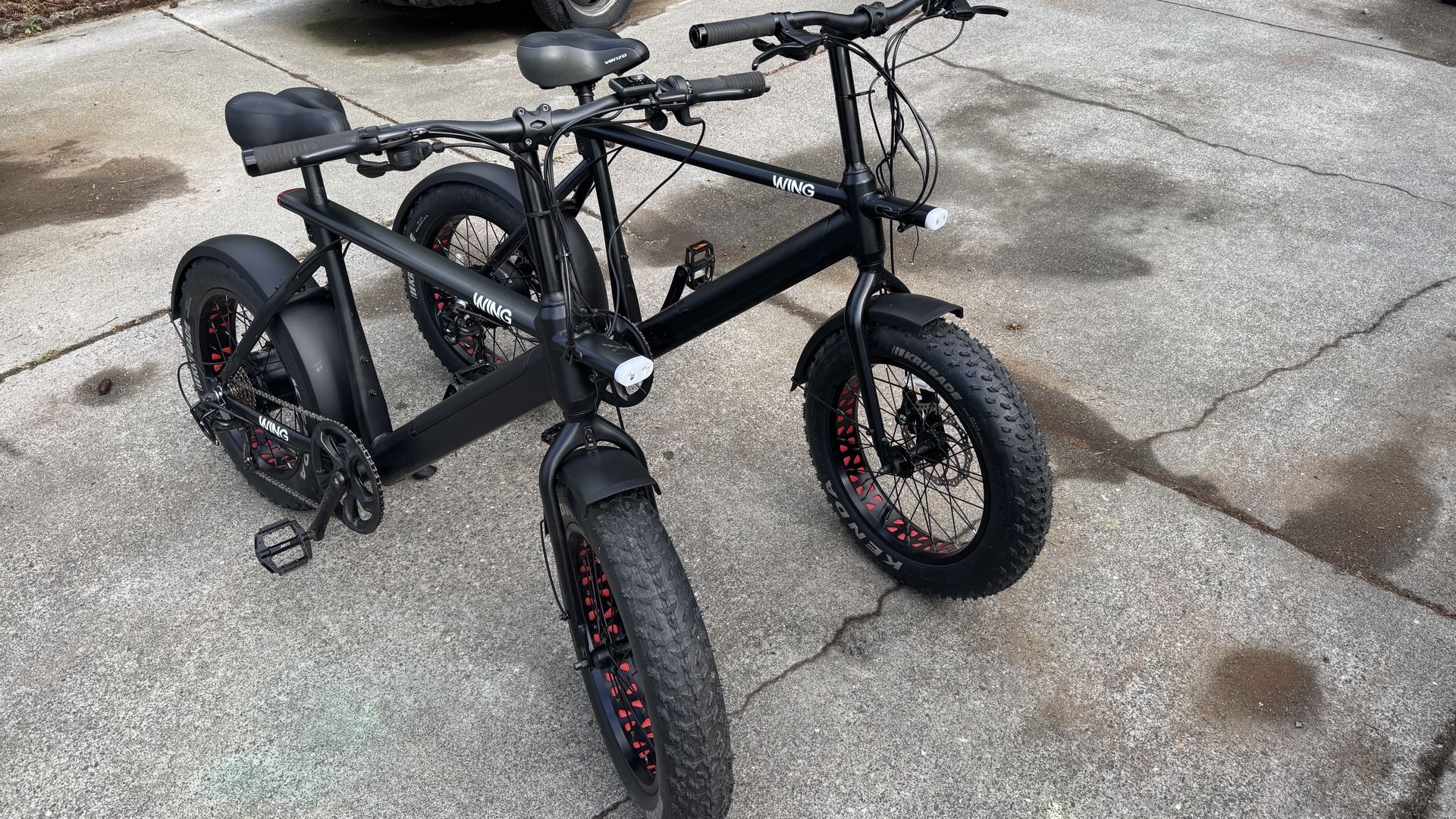 2 Matching Wing E Bikes - Almost New