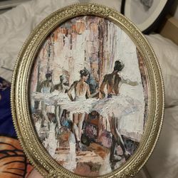 Ballerina Painted Decor