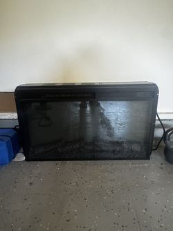 Portable Fireplace With Heater