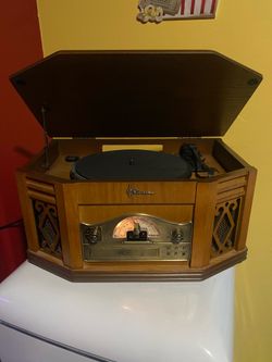 Vintage Emerson Record Player CD Cassette Radio Stereo System – Works Great – $100 OBO