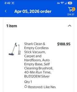 Shark stick vacuum