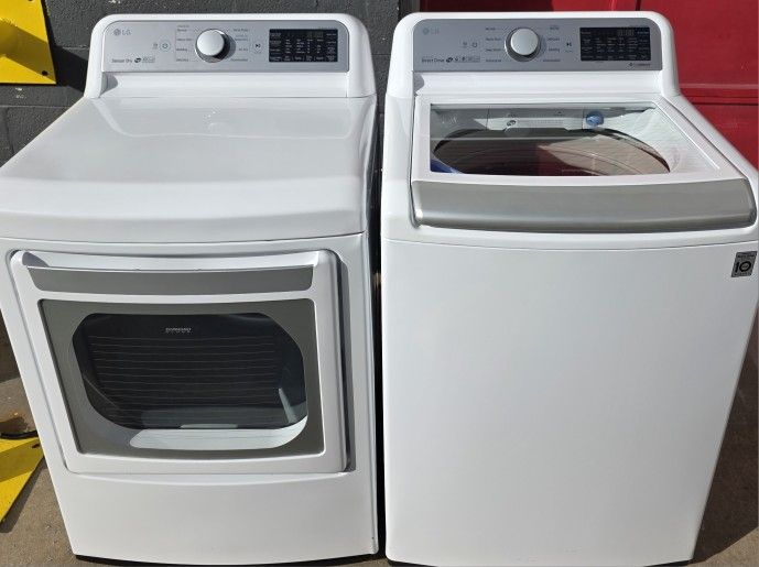 LG Washer & Dryer for Sale
(Works Great)
Comes w/Warranty
Delivery Available