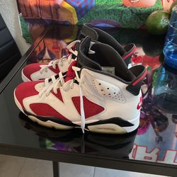 Jordan 6s Carmine