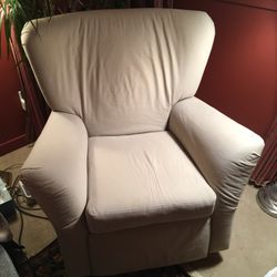 Reclining Swivel Upholstered Chair 