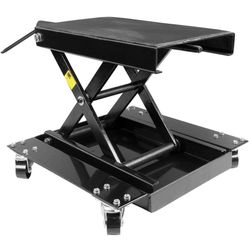 Stark USA  Jack Center Scissor Lift Floor Jack for  Dirt Bike w/Wheel Cart 1100lbs Capacity Dolly Table Stand  44