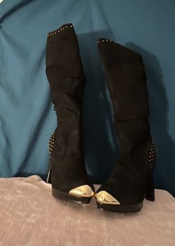 Black Boots Size 7,new