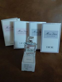 MISS DIOR 5 ML AND 4 TRIAL SIZE