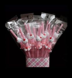 Hello Kitty Bendy straws