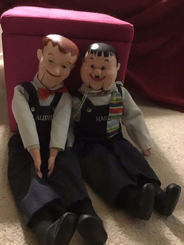 Vintage 60s Laurel and Hardy Ventriloquist Dolls for Sale in Las Vegas