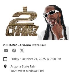 2 Chainz  Az State Fair Tonight 7pm