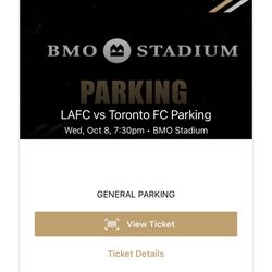 LAFC Parking $50