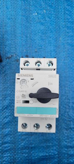 Siemens Sirius 3RV1021-4AA10 Motor Starter Protector Circuit Breaker