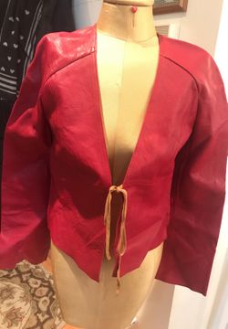 Gap gorgeous leather jacket/top