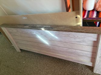 Ashley furniture TV stand and queen size matching bedframe