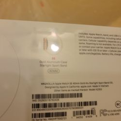 brand new apple watch se 40mm
