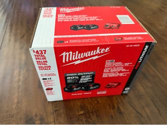 Milwaukee batteries