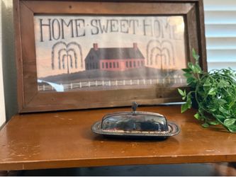 Vintage butter dish