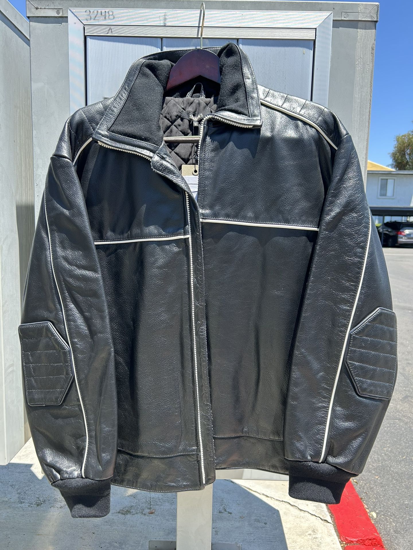 New Yeezy Season 5 Calabasas Leather Jacket Size X-Large