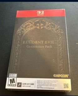 Resident Evil Generation Pack Nintendo Switch 2 7, Requiem And Village Gold