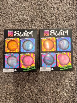 Needoh Swirl balls 4pack