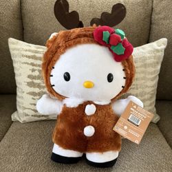 Hello kitty christmas greeter