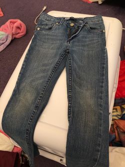 Girls Skinny Levi Jeans Size 6