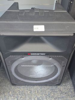 Monster X6 Bluetooth Speaker. ASK FOR RYAN. #4(contact info removed)961-01