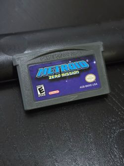OEM AUTHENTIC GAMEBOY ADVANCE METROID ZERO MISSION