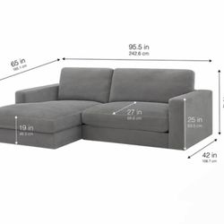 Henredon Essex Hill Sofa Chaise - LOWBALLERS BLOCKED