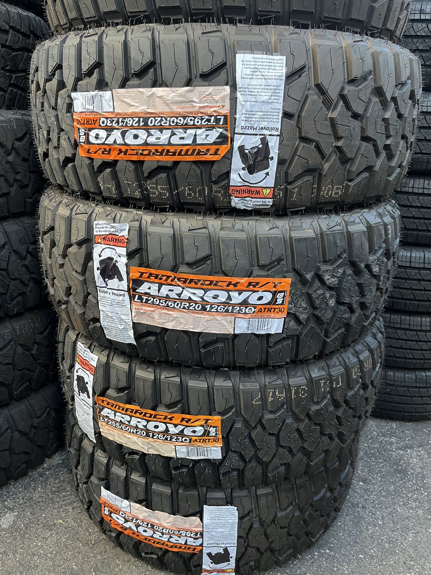 Vendo 295/60/R20 Nuevas Arroyo RT POR $760