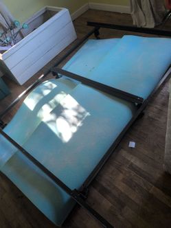 King box spring, headboard,& frame