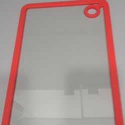 12" x 8" small clear tempered glass cutting board, non slip