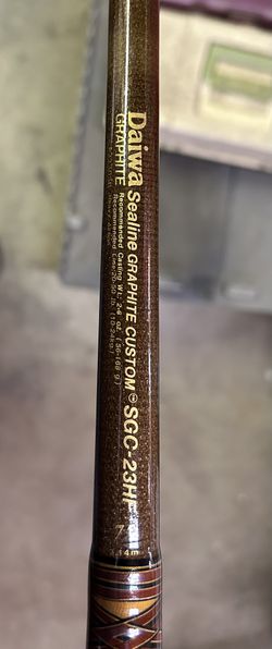 Daiwa Sealine Graphite Custom SGC23HF 7’ Fishing Rod Pole 20-50 Lb