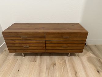 CB2- Linear Low 4-Drawer Wood Dresser for Sale in Phoenix, AZ - OfferUp