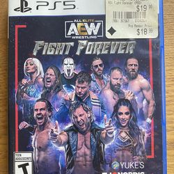 AEW Fight Forever PS5