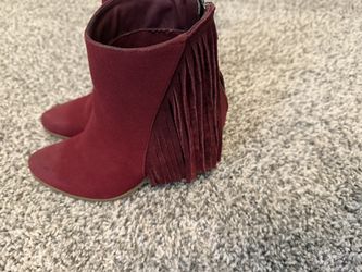 New Worms Burgundy Boots 