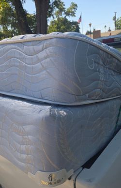 Free full size matress with box spring
