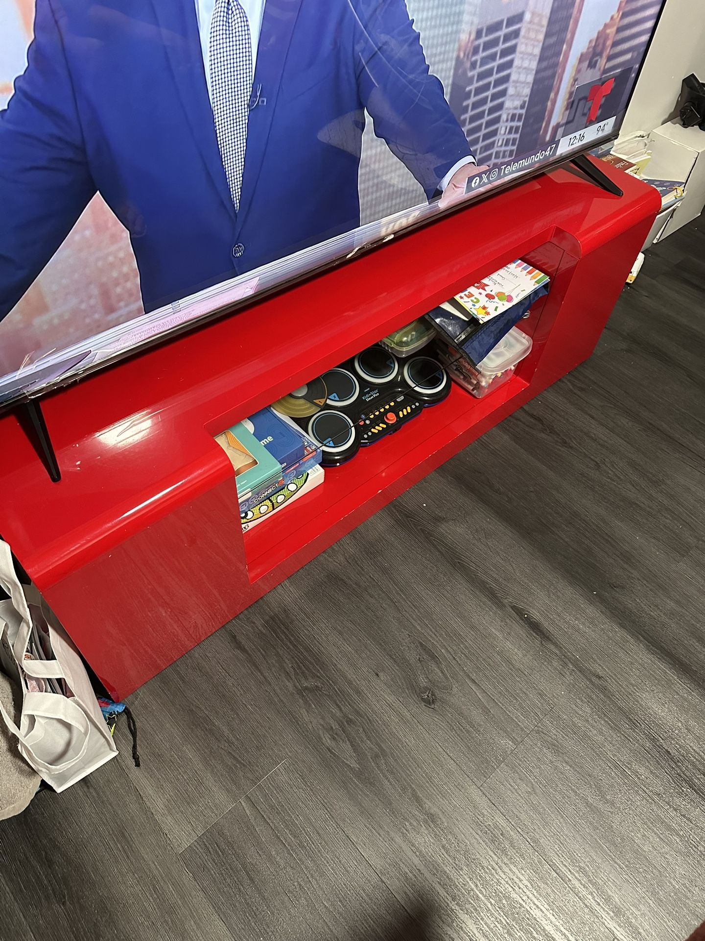 Red Tv Stand